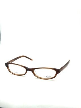 NWT Y2K  QLOOK Brown tortoiseshell Acetate Glasses Frames